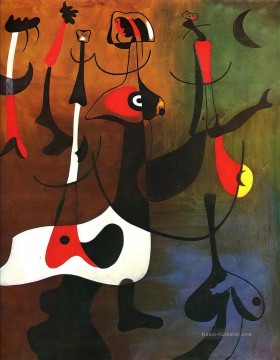 Joan Miró Werke - Rhythmische Charaktere Joan Miró